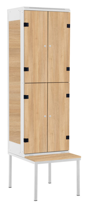 4-boxové s lavičkou