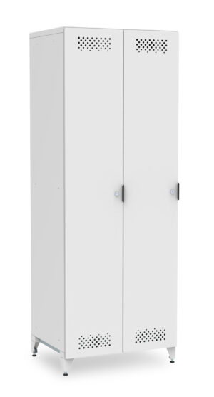 Skříň na lyže a snowboardy - 2 dveřové, kov