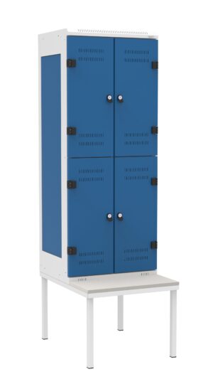4-boxové s lavičkou